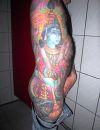 hindu god tattoo on full body